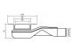 Линейный канал, pełny набор, Wiper New Premium, 1200mm, рисунок Ponente, панель / оформление poler