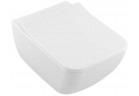 Раковина подвесной Villeroy & Boch Vinticello, 56x37,5cm, прямоугольная, bez kołnierza, Stone White CeramicPlus