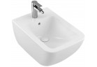 Биде подвесное Villeroy&Boch Venticello, 56x37,5cm, прямоугольный, z переливом, CeramicPlus, Stone White