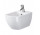 Bidet подвесной Cersanit Virgo, 56.5x36cm, z переливом, белый
