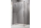 Фронт кабины Radaway Furo KDJ 150, вариант левосторонний, с задней стенкой, 150x200cm, двери раздвижные, стекло бесцветное, profil хром