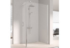 Перегородка для душа Kermi Walk-in XS FREE 120cm плавно напольный с настенными креплениями