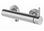 Смеситель душевая Vema Tiber Steel, скрытая, solo, нержавеющая сталь inox