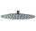 Верхний душ Vema Tiber Steel, ultraslim, 25cm, круглая, нержавеющая сталь inox