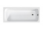 Ванна прямоугольная Sanplast Basic Line WP/BASIC 70x160+STW biew для панелей 160x70 cm - белая