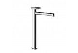 Смеситель для раковины Gessi Anello, напольный, высота 318mm, излив 174mm, без пробки, хром