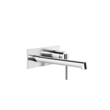Смеситель для раковины Gessi Ingranaggio, скрытая, короткая излив, хром