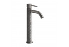 Смеситель для раковины Gessi Intreccio, напольный, высота 305mm, короткая излив, без пробки, хромированная сталь