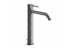 Смеситель для раковины Gessi Intreccio, напольный, высота 305mm, długa излив, клапан automatyczny, хромированная сталь
