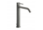 Смеситель для раковины Gessi Meccanica, напольный, высота 305mm, długa излив, клапан automatyczny, хромированная сталь