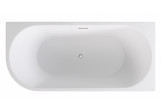 Ванна свободностоящая Besco Zoya, правая, 150x75cm, акриловая, белая