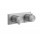 Термостатическая смеситель душевая Gessi Shower316, скрытая, 2 выходы wody, хромированная сталь