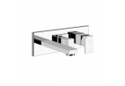 Смеситель ванна/душ Gessi Rettangolo Shower, скрытая, 2 выходы wody, короткая излив, переключатель wciskany, хром