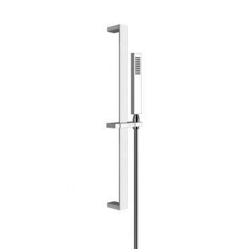 Душевая штанга Gessi Shower316, z лейкой 1-funkcyjną и шлангом, хромированная сталь