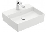 Накладная раковина Villeroy&Boch Memento 2.0, 498x420mm, без перелива, Weiss Alpin