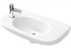 Раковина подвесная Villeroy&Boch O.novo, 50x25cm, без перелива, без отверстия под смеситель, CeramicPlus, Weiss Alpin, 