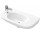 Раковина подвесная Villeroy&Boch O.novo, 50x25cm, без перелива, без отверстия под смеситель, CeramicPlus, Weiss Alpin, 