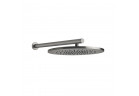 Верхний душ Gessi Shower316, круглая, 355mm, regulowana, с держателем ściennym 500mm, чёрный мат.