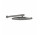 Верхний душ Gessi Shower316, круглая, 355mm, regulowana, с держателем ściennym 500mm, чёрный мат.