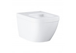 Подвесной унитаз WC Grohe Euro Ceramic, 54x37,4cm, bez kołnierza, альпийский белый