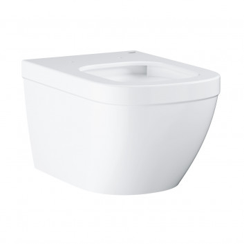 Подвесной унитаз WC Grohe Euro Ceramic, 54x37,4cm, bez kołnierza, альпийский белый