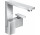 Смеситель для раковины Axor Edge, напольный, держатель z boku, высота 220mm, szlif diamentowy, набор сливной, хром