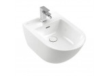 Bidet подвесной Villeroy&Boch Subway 3.0, 56x37,5 cm, Weiss Alpin