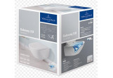 Combi-Pack Villeroy&Boch Subway 3.0 раковина wc 56x37cm, bez kołnierza с крышкой с микролифтом, Weiss Alpin, с плёнкой CeramicPlus