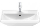 Раковина подвесная Duravit D-Neo, 60x44cm, z переливом, отверстие под смеситель, белая
