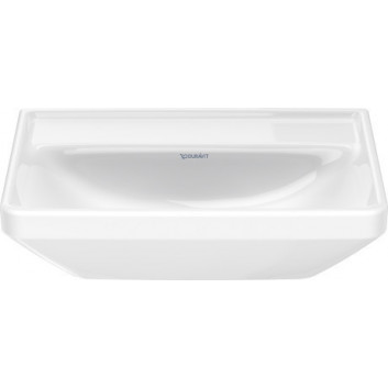 Раковина подвесная Duravit D-Neo, 45x35cm, без перелива, отверстие под смеситель, белая