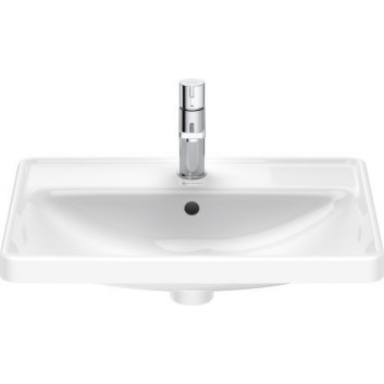 Раковина подвесная Duravit D-Neo, 45x35cm, без перелива, отверстие под смеситель, белая