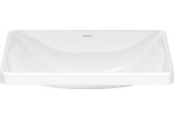 Накладная раковина Duravit D-Neo, 60x43,5cm, без перелива, без отверстия под смеситель, белая