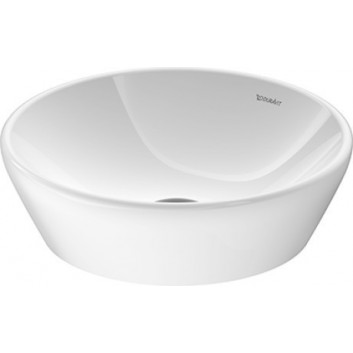 Накладная раковина Duravit D-Neo, 60x43,5cm, без перелива, без отверстия под смеситель, белая