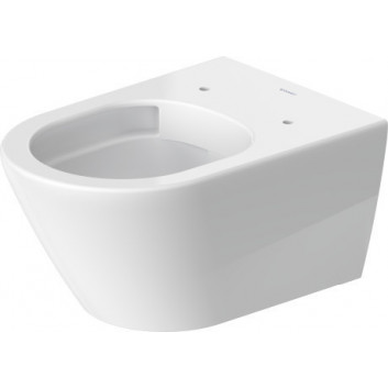 Раковина для ванной подвесной Duravit D-Neo Rimless, 54x37cm, bez rantu spłukującego, 4,5 l, UWL klasa 1, белая