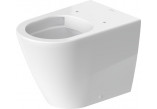 Раковина для ванной подвесной Duravit D-Neo Rimless, 54x37cm, bez rantu spłukującego, 4,5 l, UWL klasa 1, белая