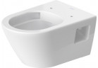Набор раковина для ванной подвесной i крышка с микролифтом Duravit D-Neo Rimless, 54x37cm, bez rantu spłukującego, 4,5 l, UWL klasa 1, белая