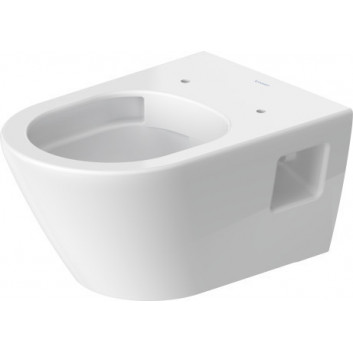 Раковина для ванной подвесной Duravit D-Neo Rimless, 54x37cm, bez rantu spłukującego, 4,5 l, UWL klasa 1, белая