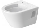Набор раковина для ванной подвесной i крышка с микролифтом Duravit D-Neo Compact Rimless, 48x37cm, bez rantu spłukującego, 4,5 l, UWL klasa 1, белая