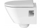 Раковина для ванной подвесной Duravit D-Neo Rimless, 54x37cm, bez rantu spłukującego, 4,5 l, UWL klasa 1, белая