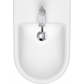 Раковина для ванной подвесной Duravit D-Neo Rimless, 54x37cm, bez rantu spłukującego, крепление Durafix, 4,5 l, UWL klasa 1, белая