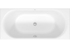 Ванна прямоугольная Duravit D-Neo, 180x80cm, акриловая, 2 oparcia ukośne, белая