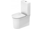 Унитаз компакт WC Duravit White Tulip Rimless, 65x37cm, bez rantu spłukującego, 4,5 l, UWL klasa 1, белая