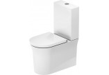 Унитаз компакт WC Duravit D-Neo Rimless, 65x37cm, bez rantu spłukującego, 4,5 l, UWL klasa 1, белая