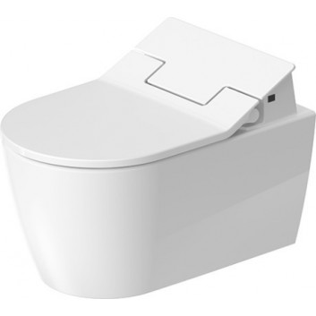 Раковина для ванной подвесной Duravit ME by Starck Rimless, 57x37cm, bez rantu spłukującego, крепление Durafix, HygieneFlush, powłoka HygieneGlaze, белая