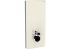 Модуль для сантехники Geberit Monolith Plus do WC wiszącego, стекло szare piaskowe/алюминий, H114, крепление 18 cm