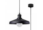 Lampa подвесной Sollux Ligthing Mare 1, 25cm, E27 1x60W, чёрный