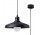 Lampa подвесной Sollux Ligthing Mare 1, 25cm, E27 1x60W, чёрный
