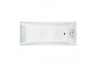 Ванна прямоугольная для панелей Novellini Sense 3, 170x70cm, вариант standard, system сливной, без корпуса, белый мат.
