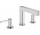 Смеситель для раковины на 3 отверстия Hansgrohe Finoris, напольный, высота 138mm, комплект сливной push-open, хром