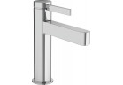 Смеситель для раковины Hansgrohe Finoris CoolStart, напольный, однорычажный, высота 182mm, комплект сливной push-open, хром